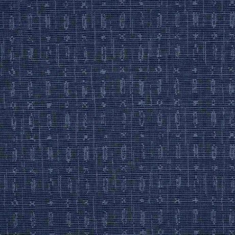 Sample of Sunbrella Embrace Indigo 145849 - 0003 Balance Collection Upholstery Fabric - Outdoor Fabric Central