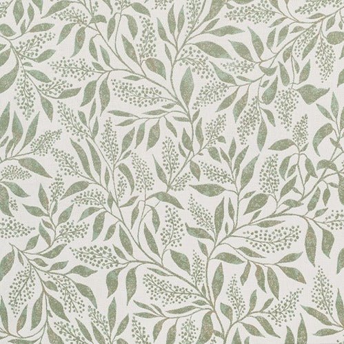 Sample of Sunbrella Exquisite Aloe 146272 - 0001 Fusion Collection Upholstery Fabric - Outdoor Fabric Central
