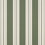 Sample of Sunbrella Fern Classic 4955 - 0000 46 - Inch Stripes Awning / Shade Fabric - Outdoor Fabric Central