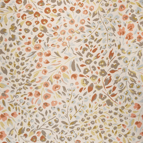 Sample of Sunbrella Flora Sunset 146608-0001 Upholstery Fabric