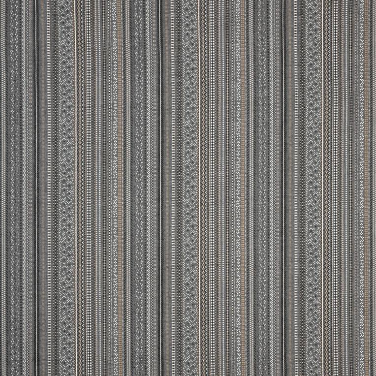 Sample of Sunbrella Former Charcoal 44390 - 0003 Upholstery Fabric - Outdoor Fabric Central