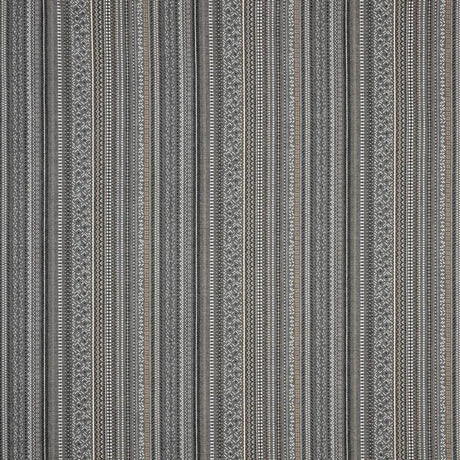 Sample of Sunbrella Former Charcoal 44390 - 0003 Upholstery Fabric - Outdoor Fabric Central