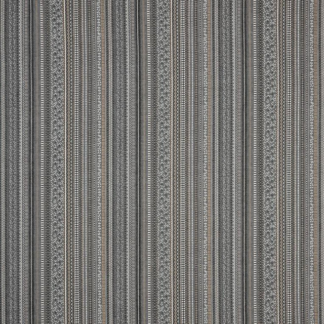 Sample of Sunbrella Former Charcoal 44390 - 0003 Upholstery Fabric - Outdoor Fabric Central