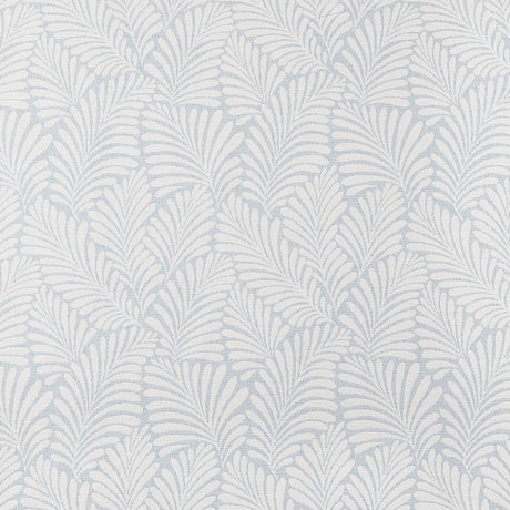 Sample of Sunbrella Frond Sky 146472-0003 Upholstery Fabric