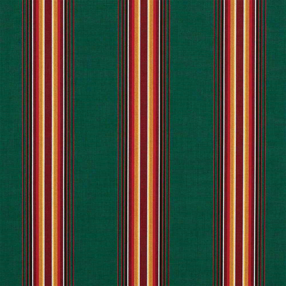 Sample of Sunbrella Hemlock Tweed Fancy 4751 - 0000 46 - Inch Stripes Awning / Shade Fabric - Outdoor Fabric Central