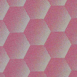 Sample of Sunbrella Hexagon Pink HEX J203 140 European Collection Upholstery Fabric - Outdoor Fabric Central