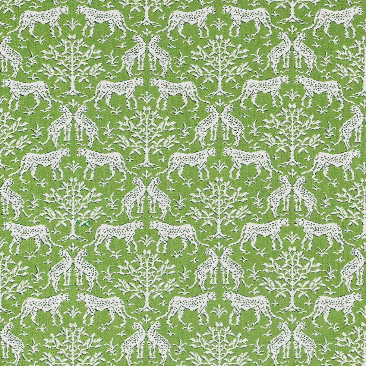 Sample of Sunbrella Jaipur Frame II Chive 146409-0002 Upholstery Fabric