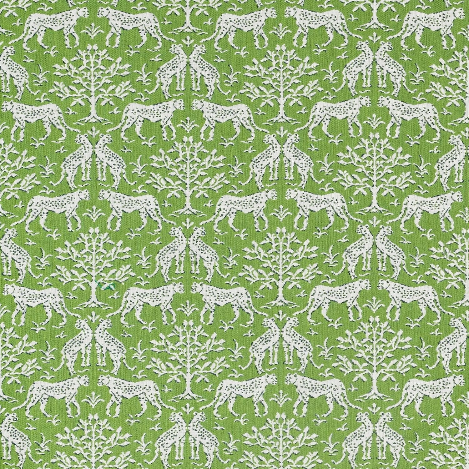 Sample of Sunbrella Jaipur Frame II Chive 146409-0002 Upholstery Fabric