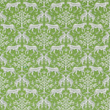 Sample of Sunbrella Jaipur Frame II Chive 146409-0002 Upholstery Fabric