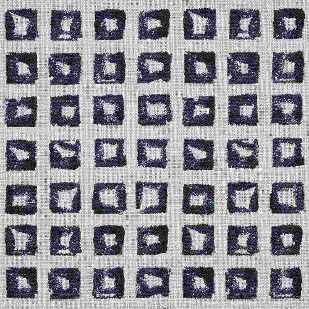 Sample of Sunbrella Kindle Indigo 145666 - 0004 Fusion Collection - Reversible Upholstery Fabric (Light Side) - Outdoor Fabric Central