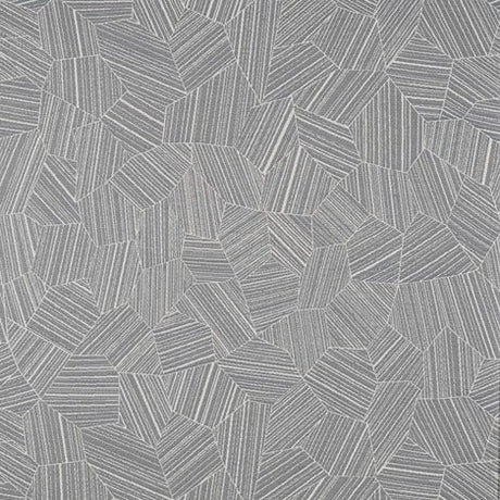 Sample of Sunbrella Leaf Structure Slate 146419 - 0004 Rockwell Currents Collection Upholstery Fabric - Outdoor Fabric Central