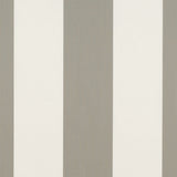 Sample of Sunbrella Manhattan Fog 4876 - 0000 46 - Inch Stripes Awning / Shade Fabric - Outdoor Fabric Central