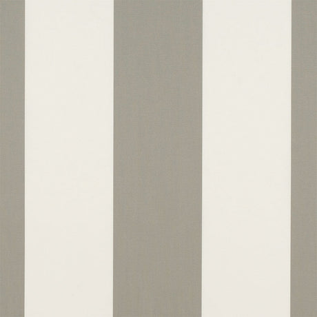 Sample of Sunbrella Manhattan Fog 4876 - 0000 46 - Inch Stripes Awning / Shade Fabric - Outdoor Fabric Central