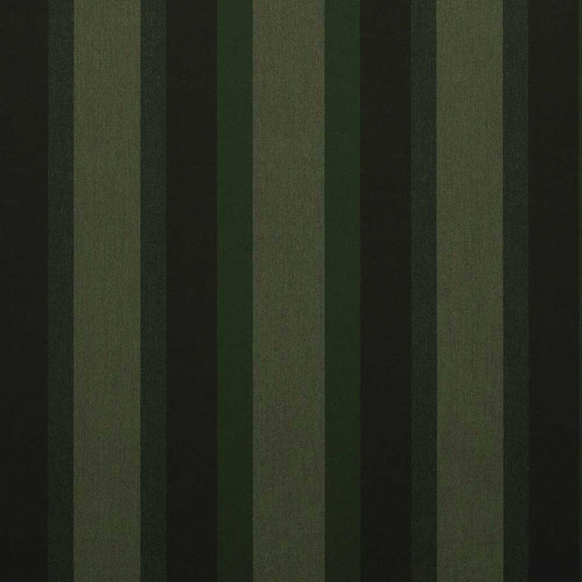 Sample of Sunbrella Marco Olive 4707 - 0000 46 - Inch Stripes Awning / Shade Fabric - Outdoor Fabric Central