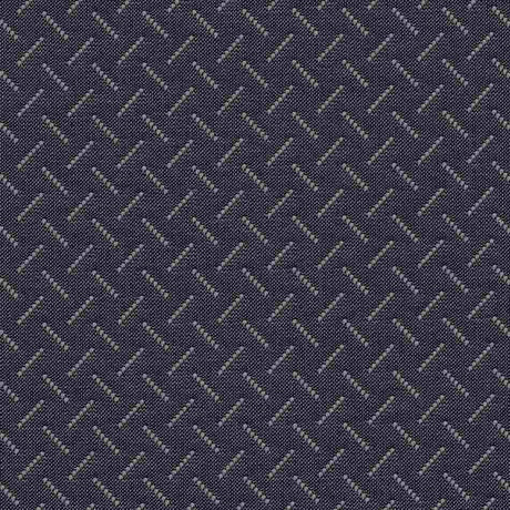 Sample of Sunbrella Maze Sideral MAZ J296 140 Marine Decorative Collection Upholstery Fabric - Outdoor Fabric Central