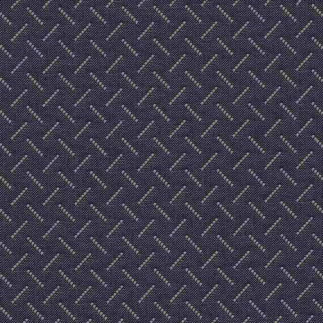 Sample of Sunbrella Maze Sideral MAZ J296 140 Marine Decorative Collection Upholstery Fabric - Outdoor Fabric Central