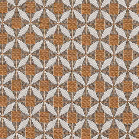 Sample of Sunbrella Mosaic Mandarine MOS J195 136 European Collection Upholstery Fabric - Outdoor Fabric Central