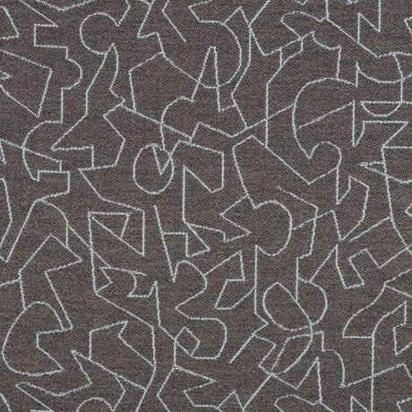 Sample of Sunbrella Overdraw Mercury 87002-0001 Transcend Collection Upholstery Fabric