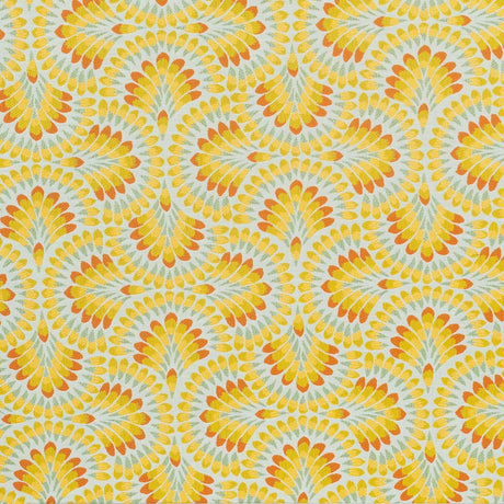 Sample of Sunbrella Plume Tropics 146274-0006 Upholstery Fabric