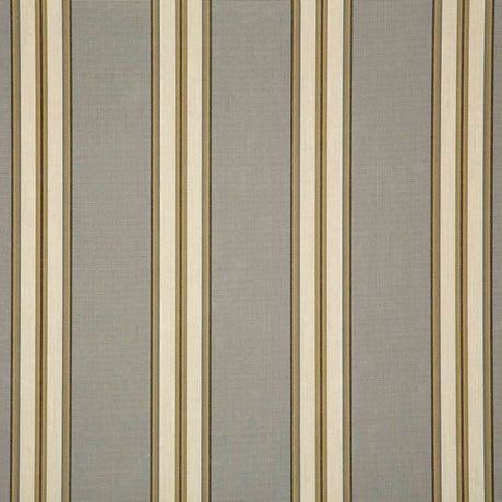 Sample of Sunbrella Preston Stone 4768 - 0000 46 - Inch Stripes Awning / Shade Fabric - Outdoor Fabric Central