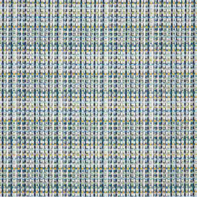 Sample of Sunbrella Principle Lagoon 16009 - 0002 Emerge Collection Upholstery Fabric - Outdoor Fabric Central