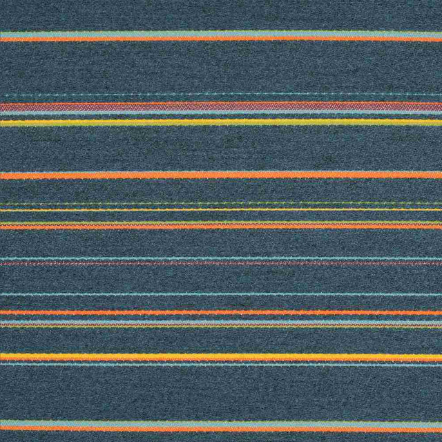 Sample of Sunbrella Prismatic Lagoon 62026 - 0003 Transcend Collection Upholstery Fabric - Outdoor Fabric Central