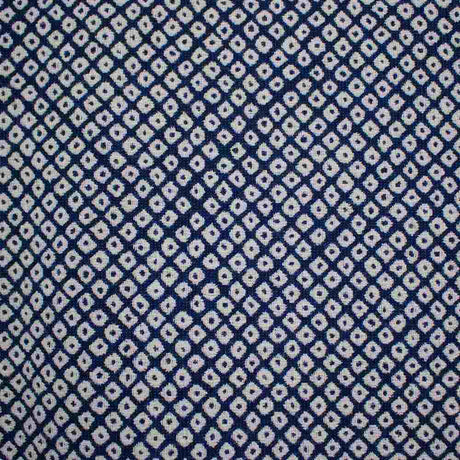 Sample of Sunbrella Shibori Indigo 145360 - 0001 Fusion Collection Upholstery Fabric - Outdoor Fabric Central