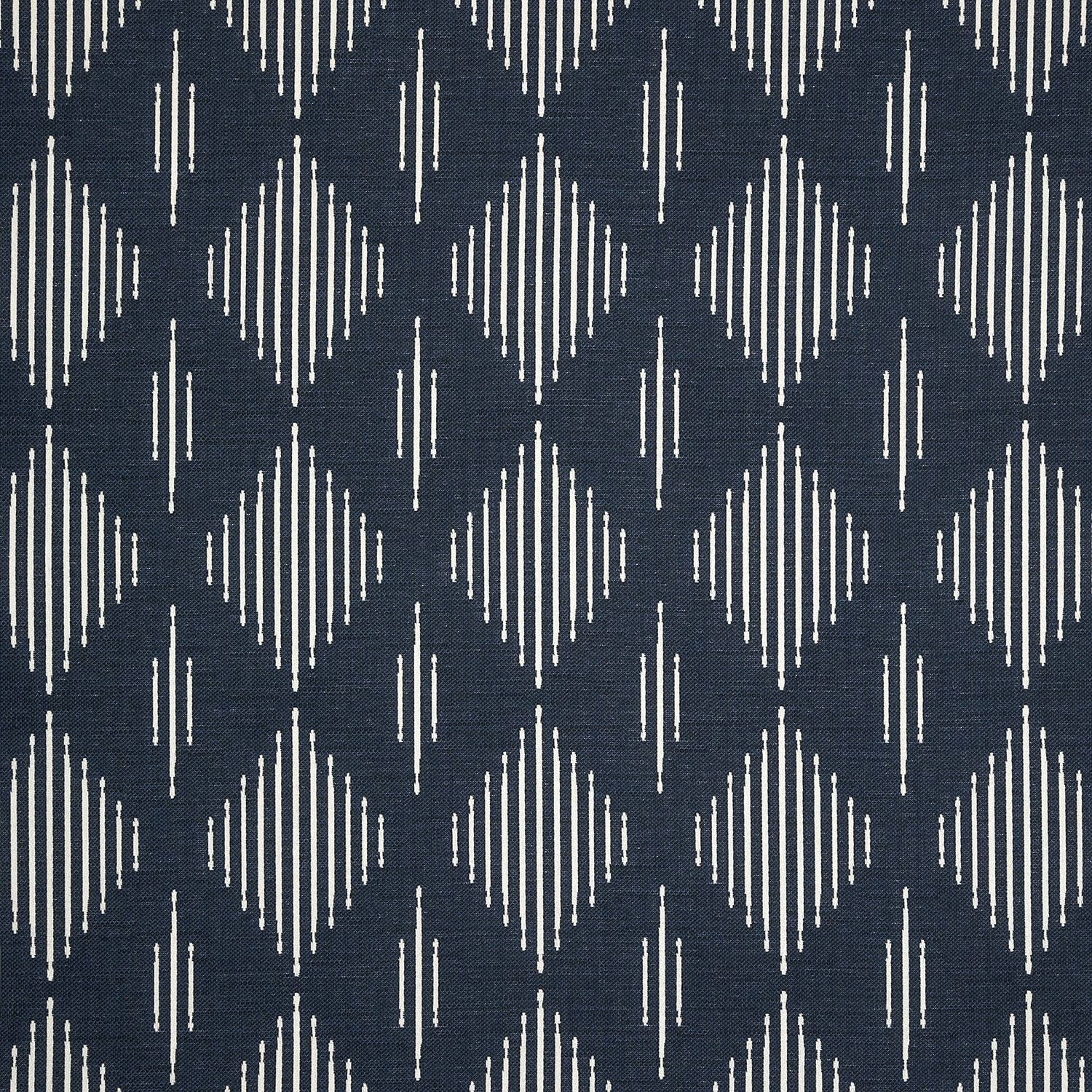 Sample of Sunbrella Spinner Diamond II  Midnight 146102-0007 Upholstery Fabric