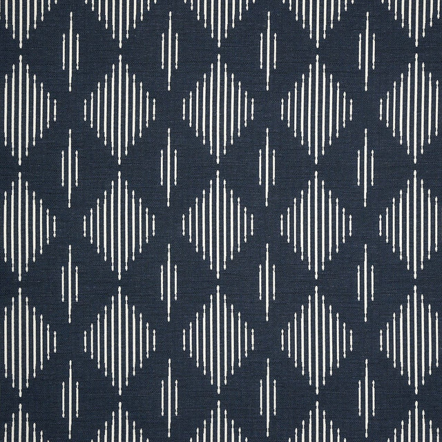 Sample of Sunbrella Spinner Diamond II  Midnight 146102-0007 Upholstery Fabric