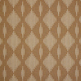 Sample of Sunbrella Spinner Diamond II  Teak 146102-0005 Upholstery Fabric