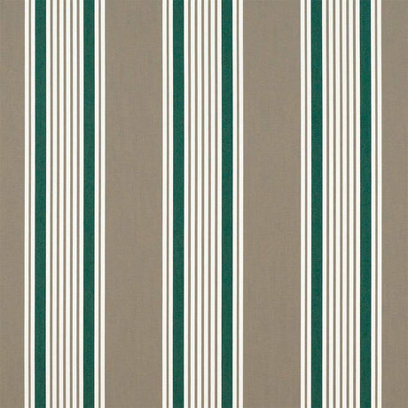Sample of Sunbrella Taupe 5 - Bar 4907 - 0000 46 - Inch Stripes Awning / Shade Fabric - Outdoor Fabric Central