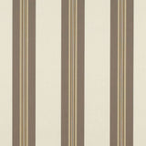 Sample of Sunbrella Taupe Tailored Bar Stripe 4945 - 0000 46 - Inch Stripes Awning / Shade Fabric - Outdoor Fabric Central