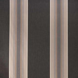 Sample of Sunbrella Tillman Shale 4836 - 0000 46 - Inch Stripes Awning / Shade Fabric - Outdoor Fabric Central