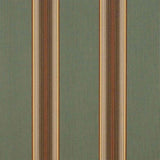 Sample of Sunbrella Vintage Bar Stripe Forest 4949 - 0000 46 - Inch Stripes Awning / Shade Fabric - Outdoor Fabric Central