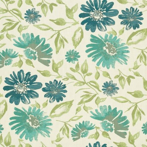 Sample of Sunbrella Violetta Baltic 45760 - 0002 Elements Collection Upholstery Fabric - Outdoor Fabric Central