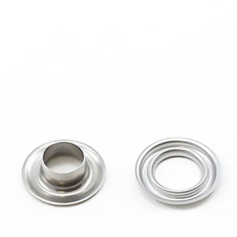 Self-Piercing Grommet with Plain Washer #2 Stainless Steel 3/8" 500 pack