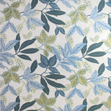 Silver State Alaxi Sunbrella Ferngully Cornflower New South Collection Upholstery Fabric