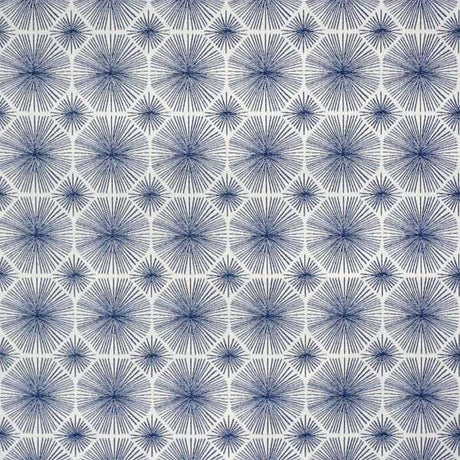Silver State Sunbrella Sparkler Indigo Roman Holidays Collection Upholstery Fabric - Outdoor Fabric Central