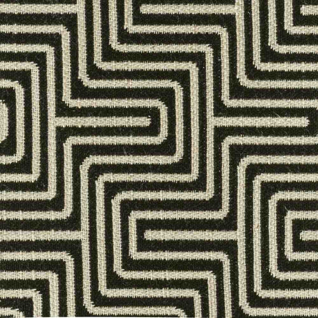Stout Sunbrella Island Salt/Pepper 4 Well Suited Sunbrella Collection Upholstery Fabric