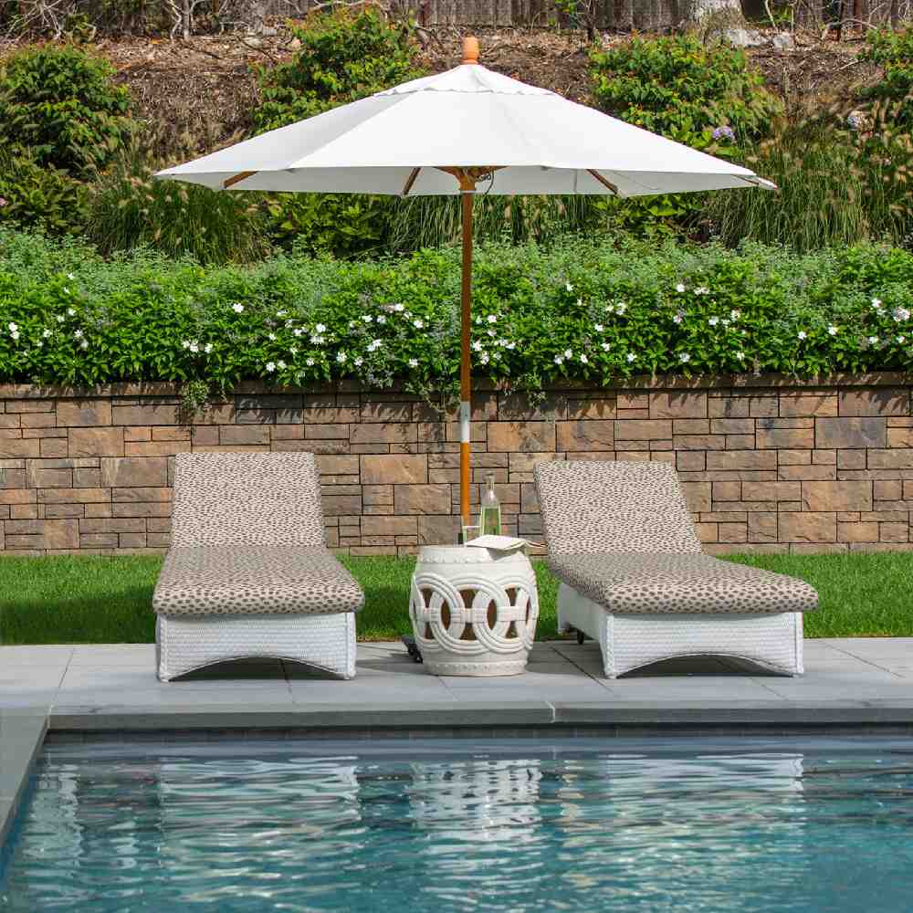 Sunbrella Agra Pebble 145147-0002 Fusion Collection - Reversible Upholstery Fabric (Light Side)