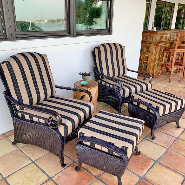 Sunbrella Berenson Tuxedo 8521-0000 Elements Collection Upholstery Fabric