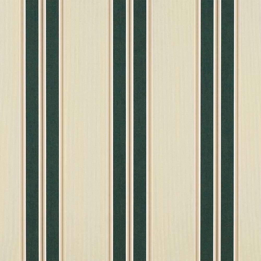 Sunbrella Black Forest Fancy 4923-0000 46-Inch Stripes Awning / Shade Fabric