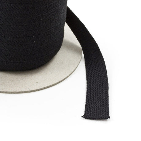 Sunbrella Braid 4015 13/16 inch by 100 - yards Black - Outdoor Fabric Central