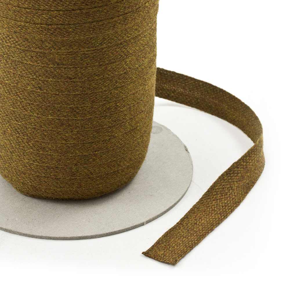 Sunbrella Braid 4015 13/16 inch by 100 - yards Blended Brown - Outdoor Fabric Central