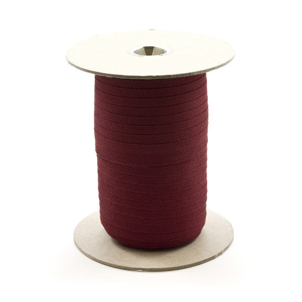 Sunbrella Braid 4015 13/16 inch by 100 - yards Burgundy - Outdoor Fabric Central