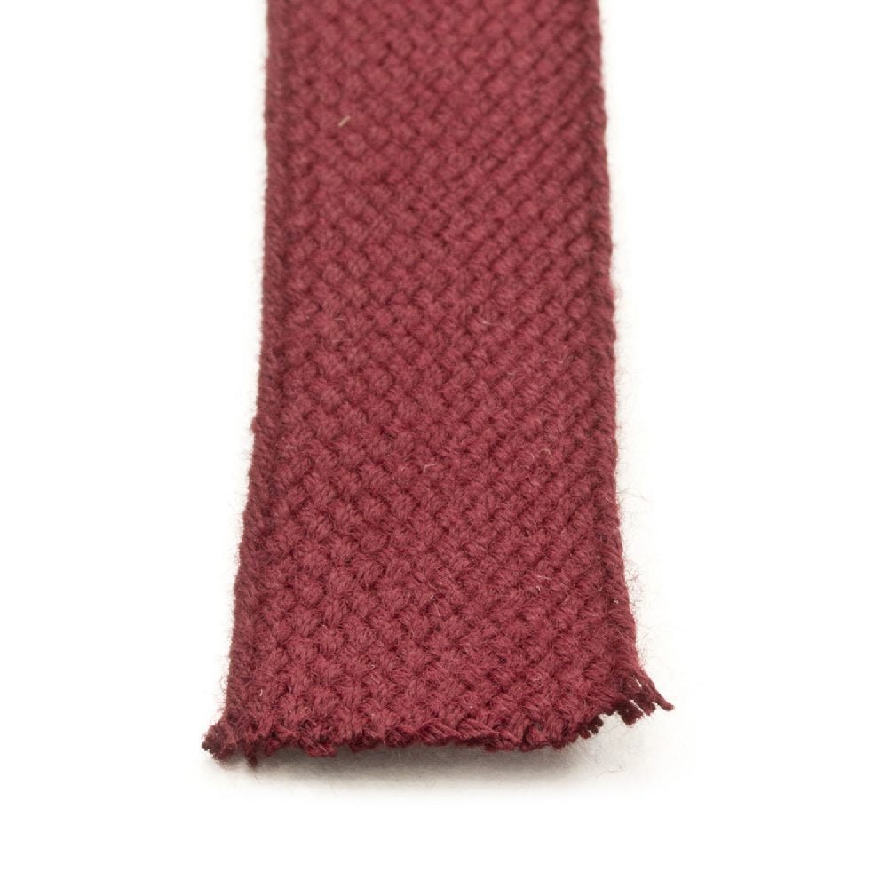 Sunbrella Braid 4015 13/16 inch by 100 - yards Burgundy - Outdoor Fabric Central