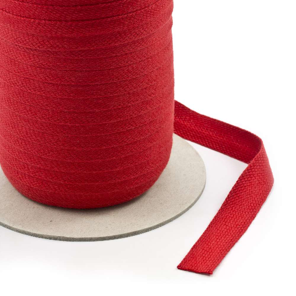 Sunbrella Braid 4015 13/16 inch by 100 - yards Logo Red - Outdoor Fabric Central