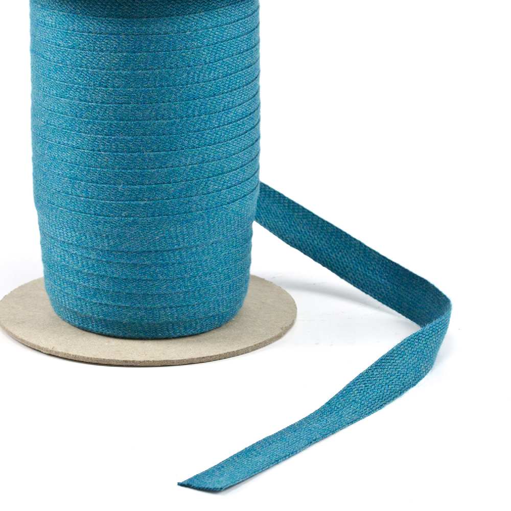Sunbrella Braid 4015 13/16 inch by 100 - yards Turquoise - Outdoor Fabric Central