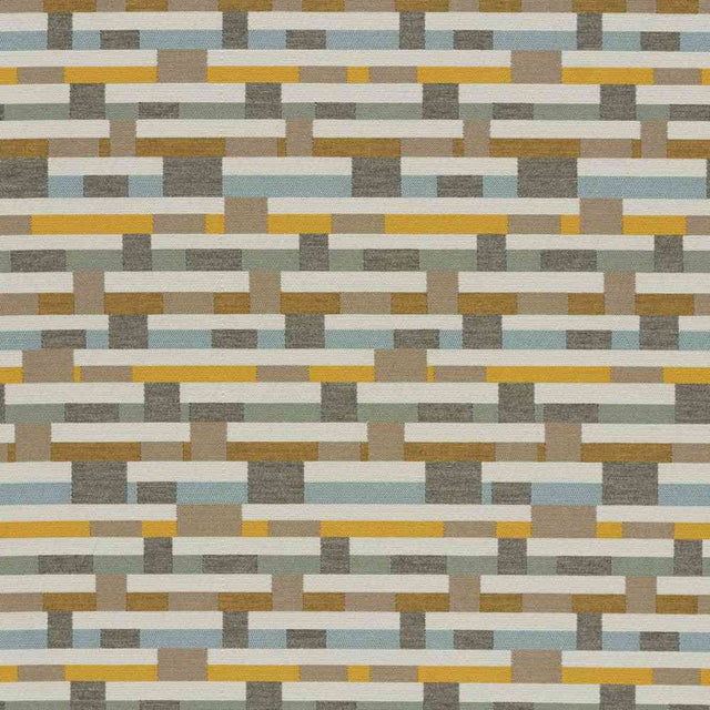 Sunbrella by Mayer Metal Strips Desert Flower 434 - 002 Vollis Simpson Collection Upholstery Fabric - Outdoor Fabric Central