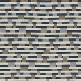 Sunbrella by Mayer Metal Strips Granite 434 - 006 Vollis Simpson Collection Upholstery Fabric - Outdoor Fabric Central